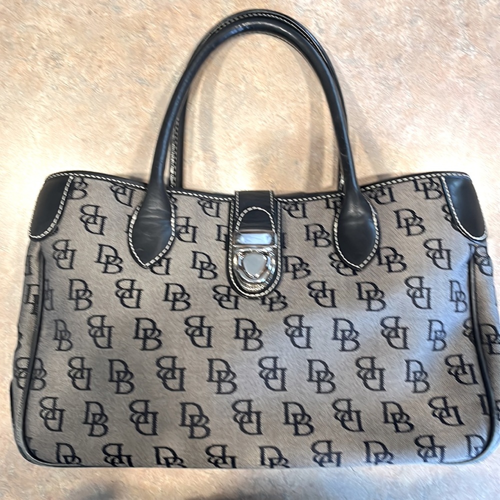 Dooney & Bourke Signature Fabric Satchel
